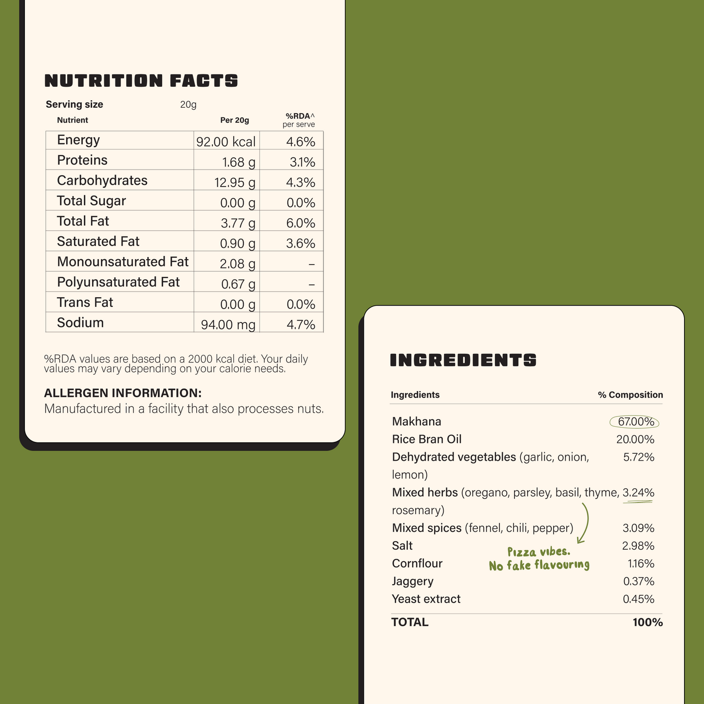 ITALIAN MAKHANA