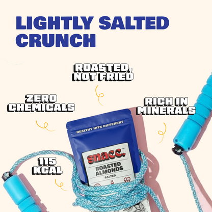 ROASTED ALMONDS - SALTED