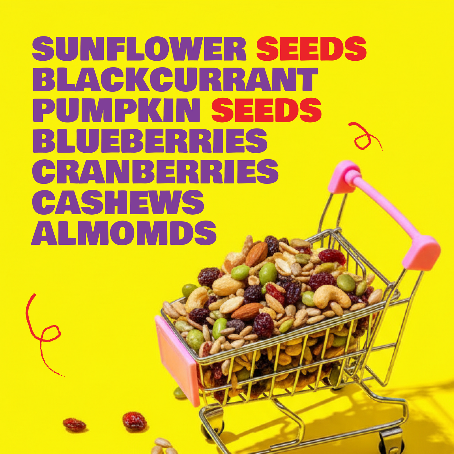 TRAIL MIX (BERRY SEED MIX)