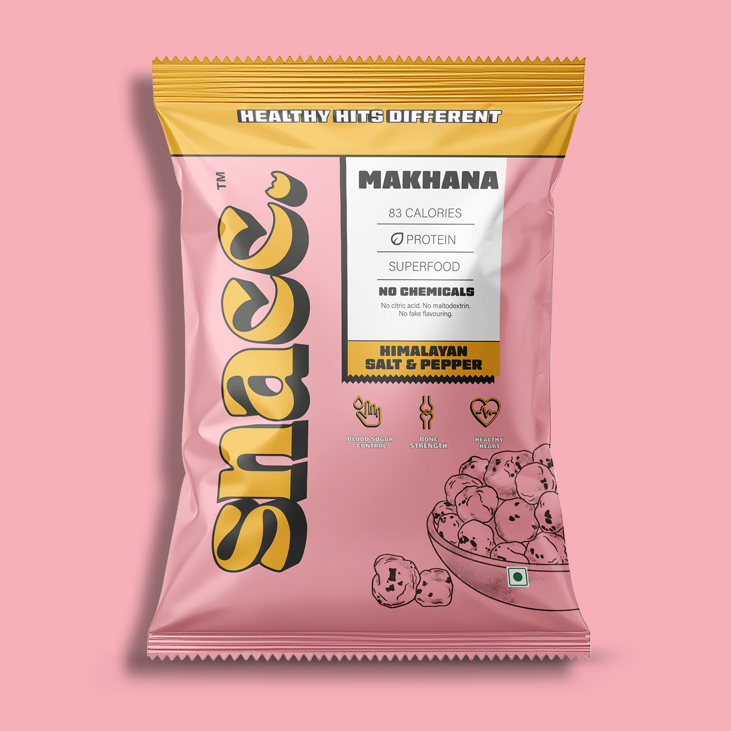 HIMALAYAN SALT & PEPPER MAKHANA (18 gm)