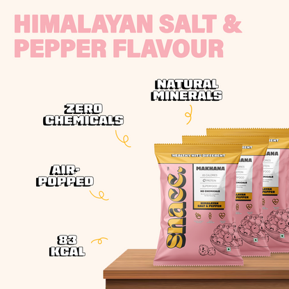 HIMALAYAN SALT & PEPPER MAKHANA (18 gm)