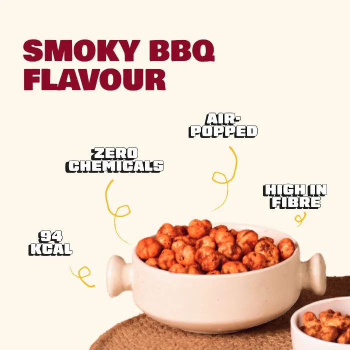 BBQ makhana with flying spices